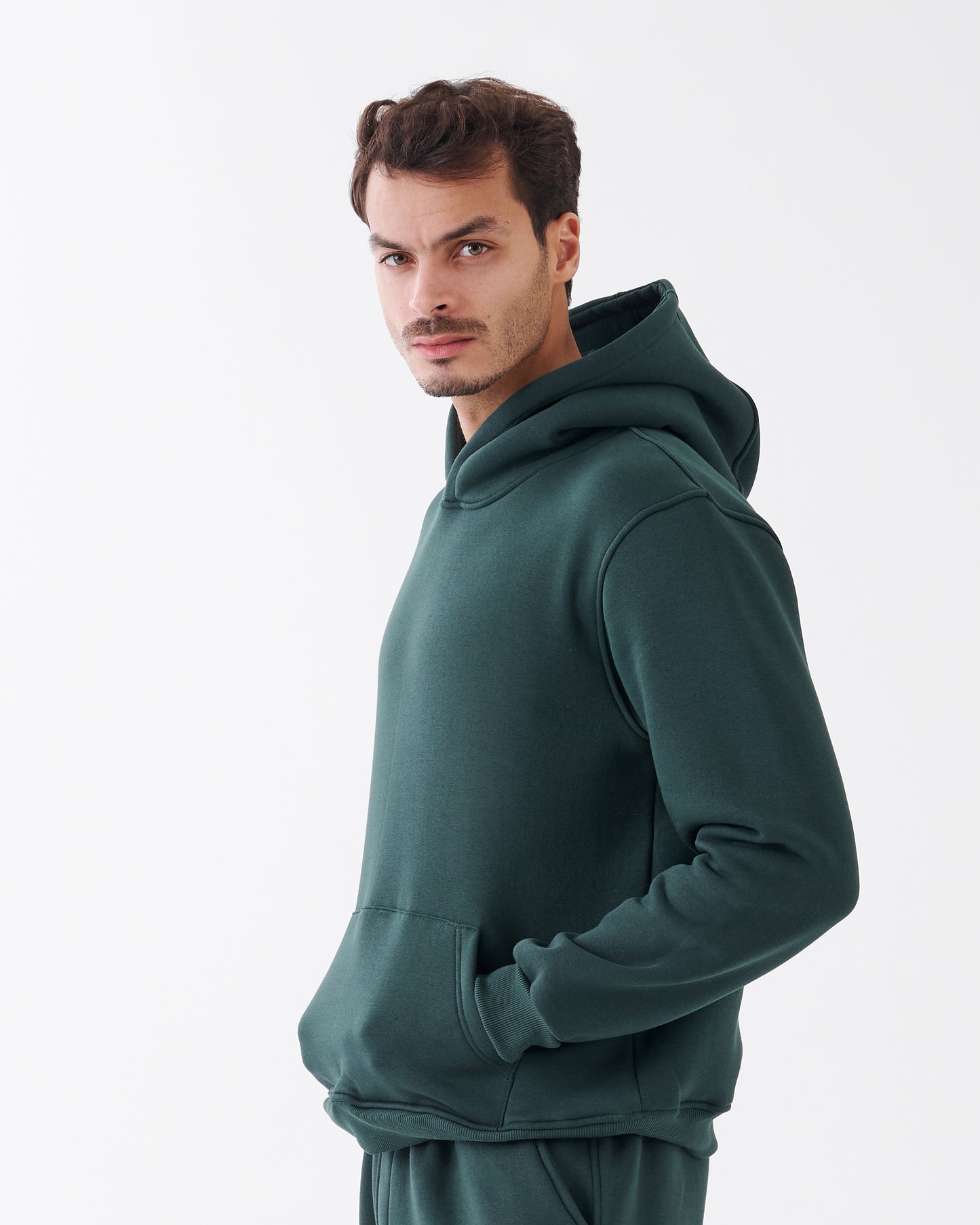 Royal Green Regular Hoodie - Classic