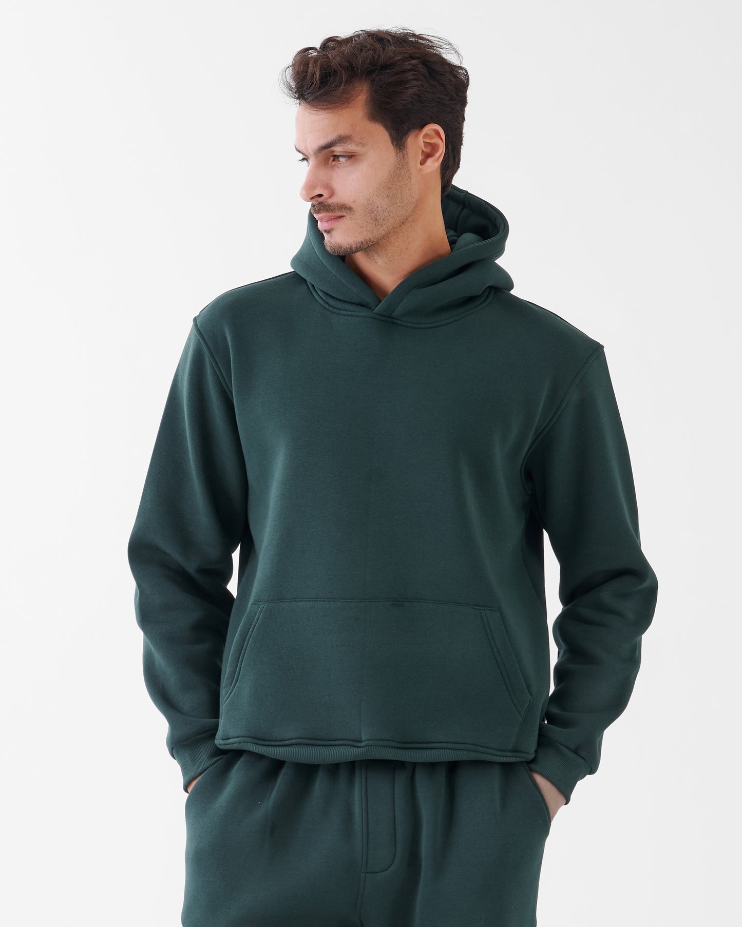 Royal Green Regular Hoodie - Classic