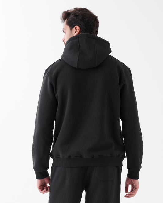 Black Regular Hoodie - Classic