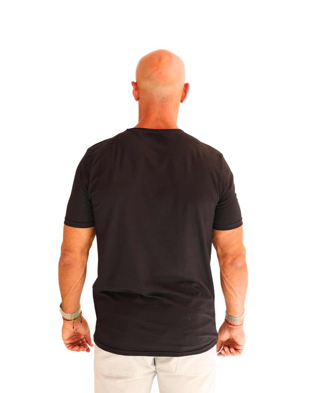Basic U-Neck Tee - Black