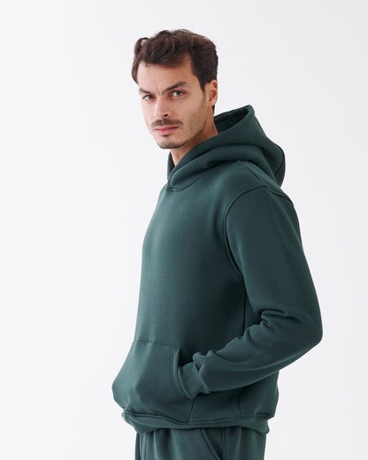 Royal Green Regular Hoodie - Classic