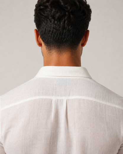 Linen Shirt - White