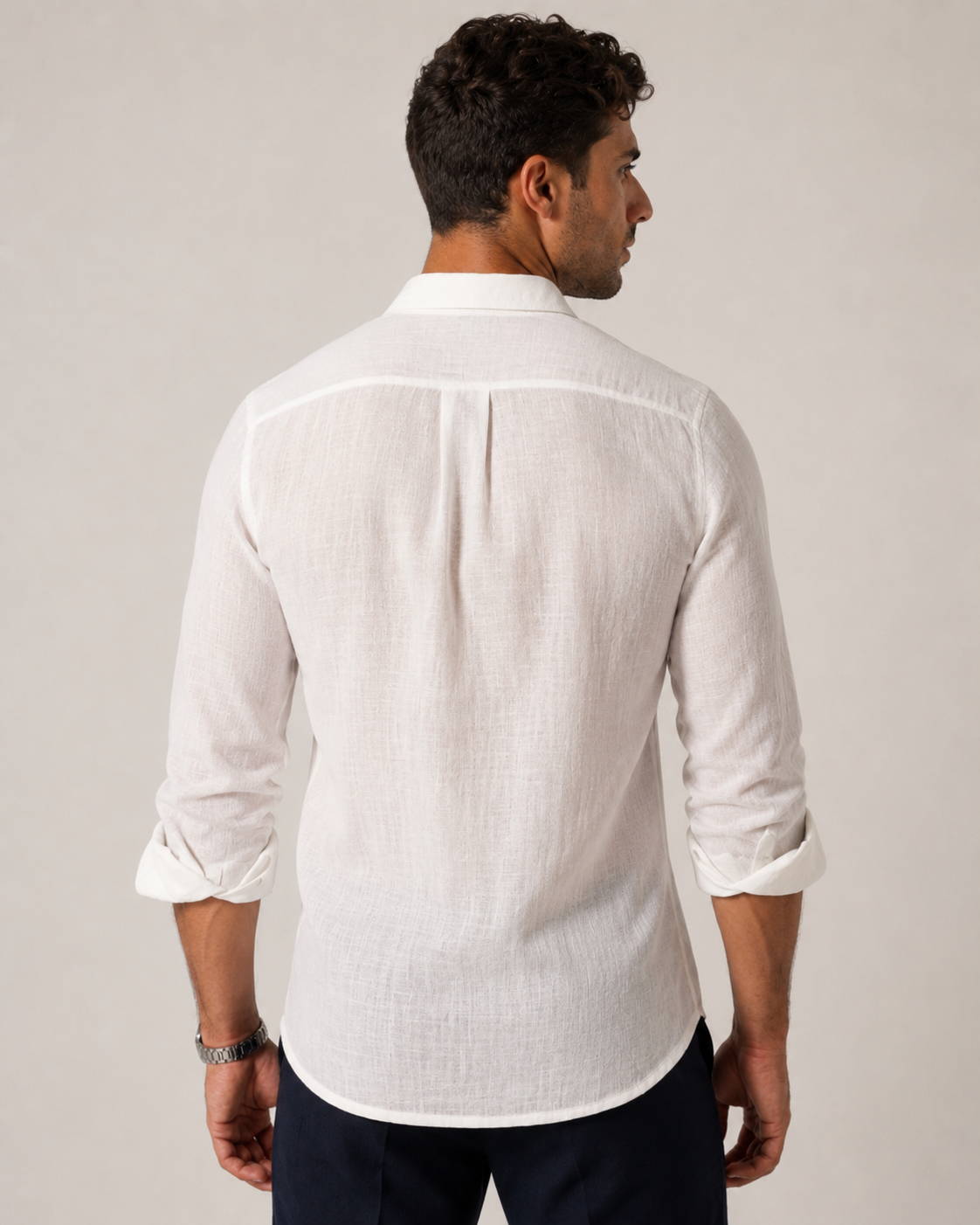 Linen Shirt - White