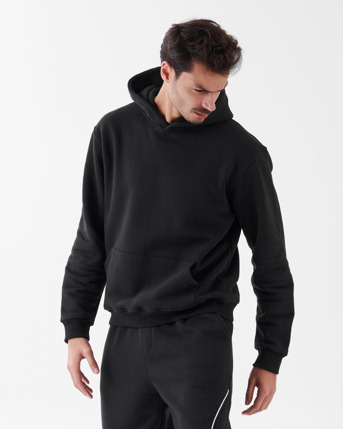 Black Regular Hoodie - Classic