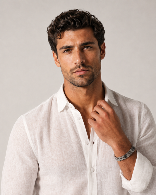 Linen Shirt - White