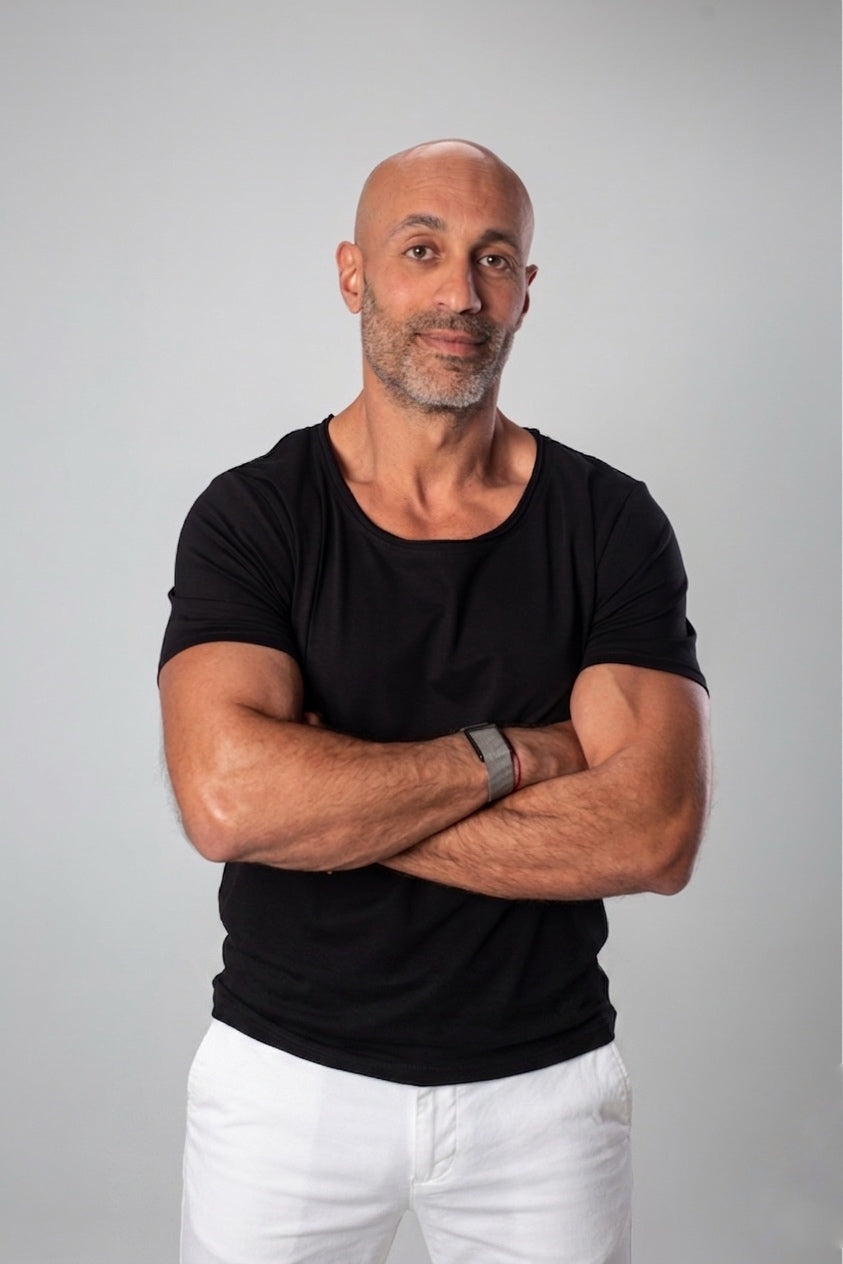 Basic Wide Neck Tee - Black
