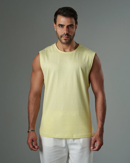 Slub TankTop Butter Yellow