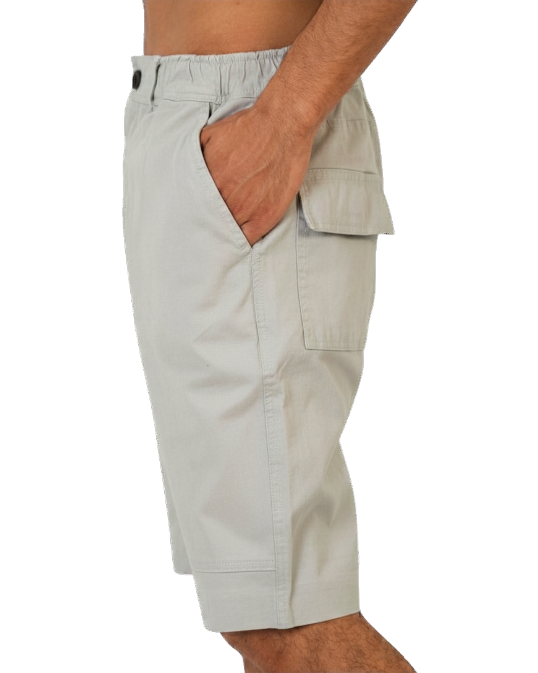 Silver Gabardine - Short