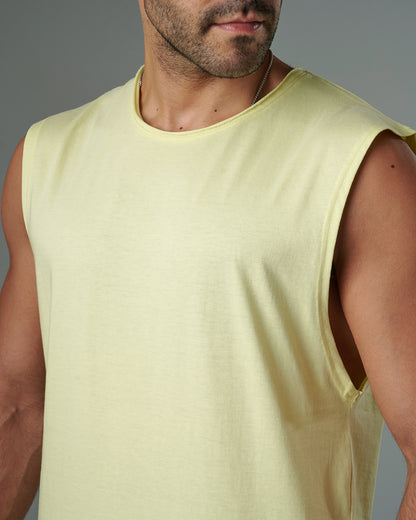 Slub TankTop Butter Yellow