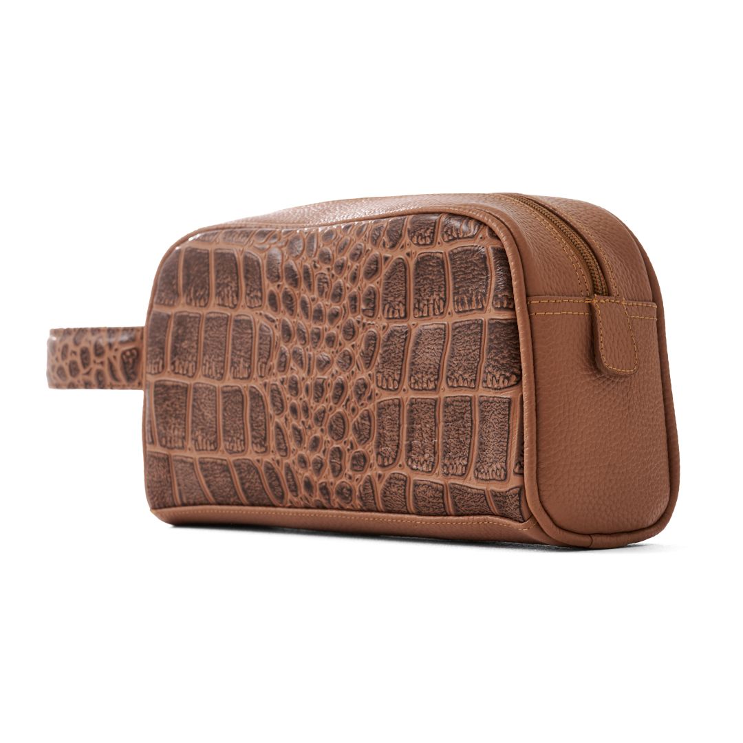 Handmade Clutch Bag High-Quality Leather Handbag - Animal
